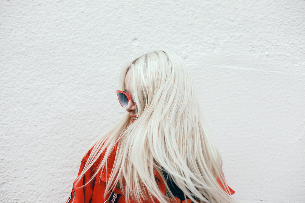 Color Matching Tape in Hair Extensions