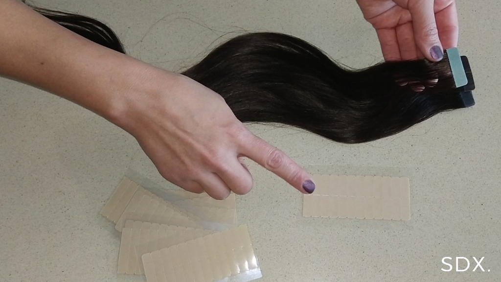 [How To:] How to re-tab my Tape in Hair Extensions